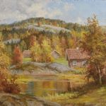 1296 9223 Oljemålning